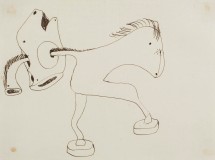 Dibuix de la sèrie "El benefactor trompeta" (entre 1933 i 1935)