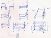 Jaume Sans (esbós disseny mobles)